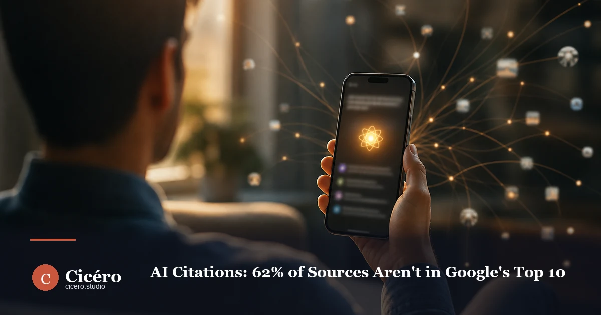 AI Citations: 62% of Sources Aren't in Google's Top 10