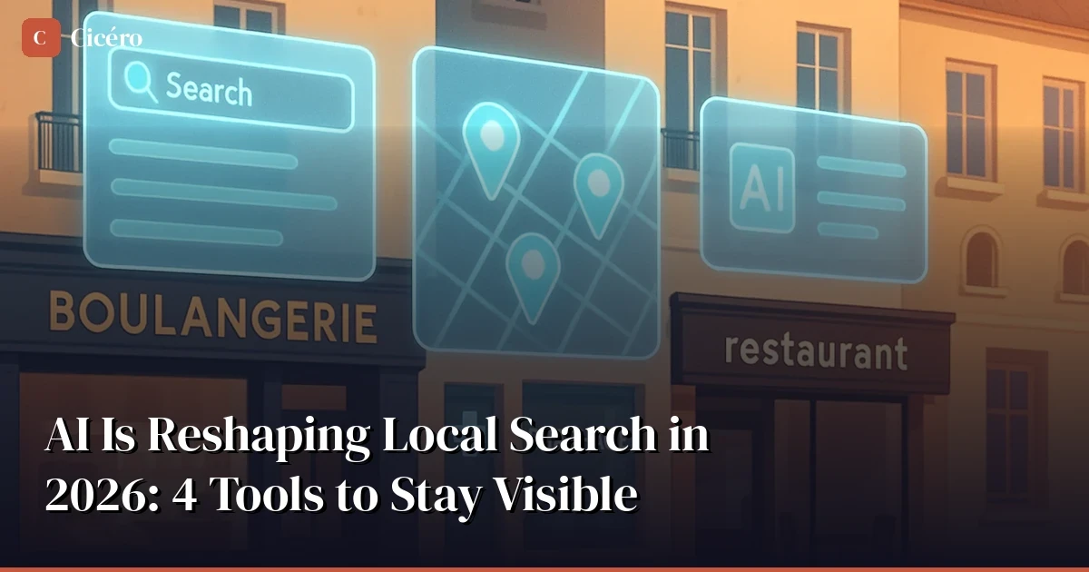 AI Is Reshaping Local Search in 2026: 4 Tools to Keep Your Visibility