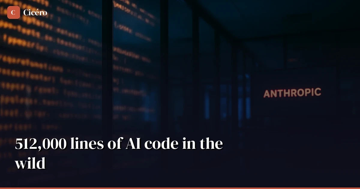 512,000 lines of AI code in the wild: the leak that exposed Claude Code's brain