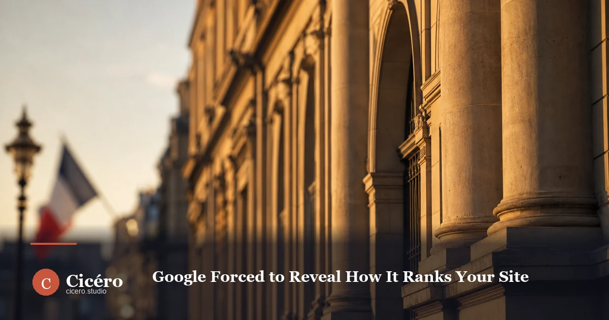 Google Forced to Reveal How It Ranks Your Site (2026)