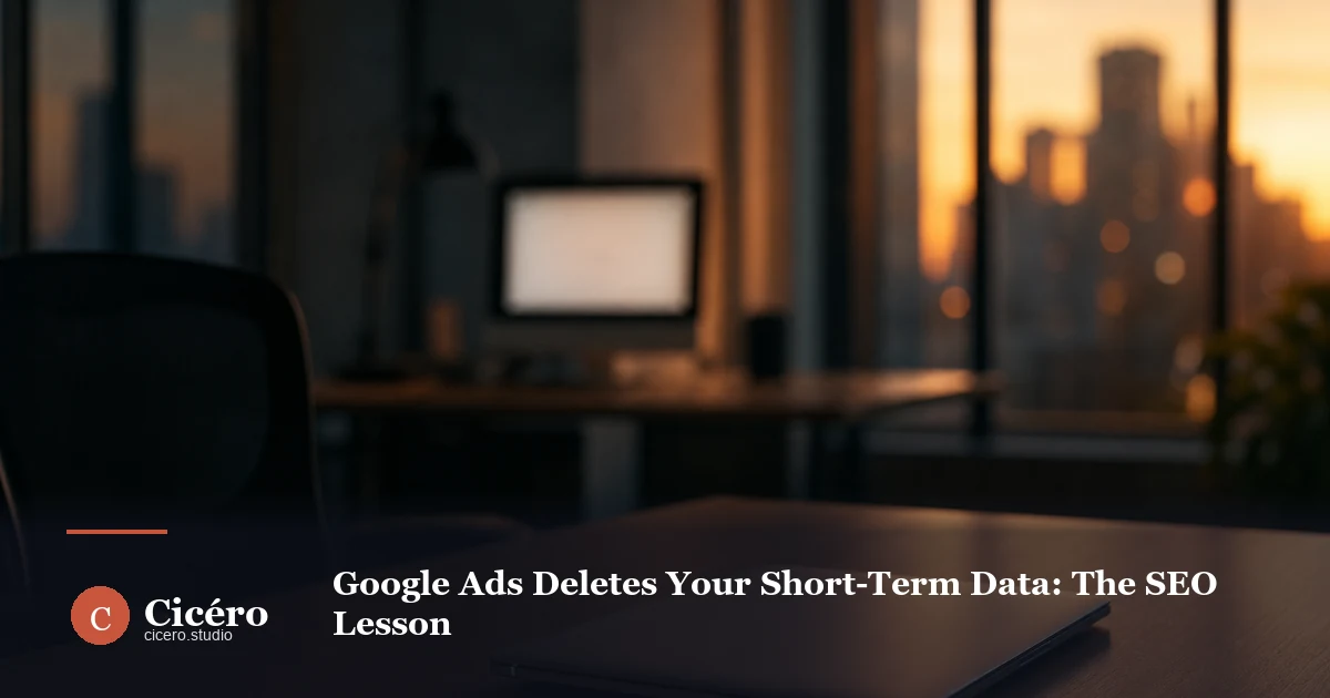 Google Ads Starts Deleting Your Short-Term Data in June 2026