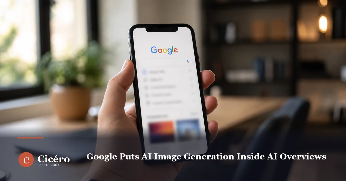 Google Puts AI Image Generation Inside AI Overviews (2026)