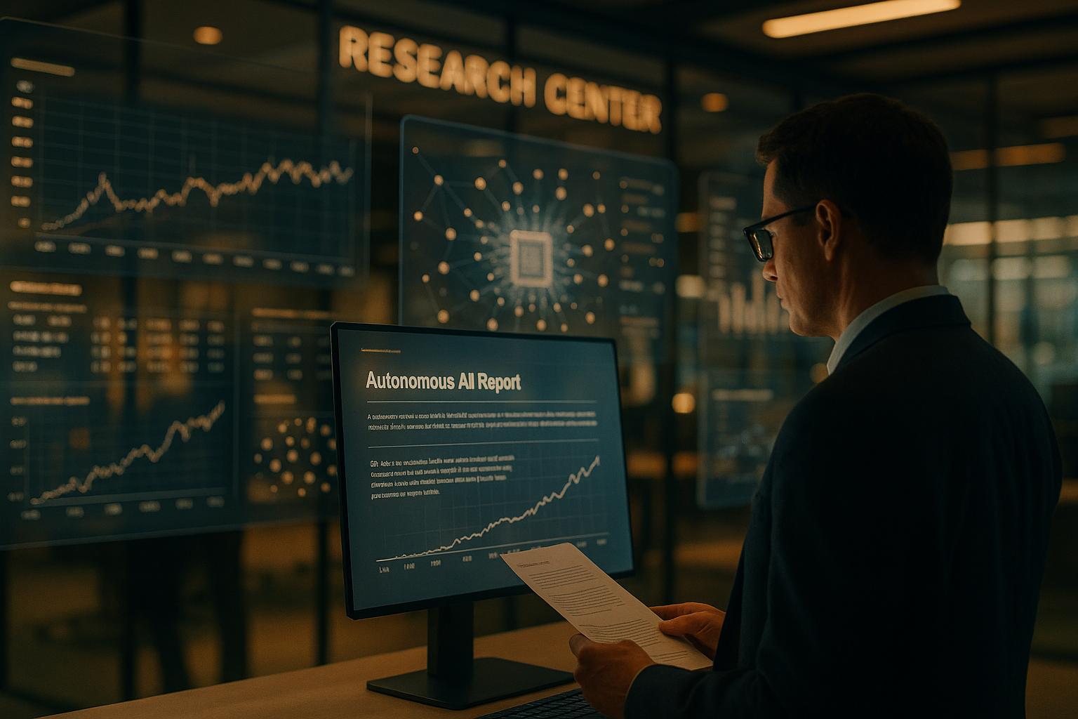 Google Deep Research Max — Gemini 3.1 Pro autonomous research agent reading the web for enterprise AI reports