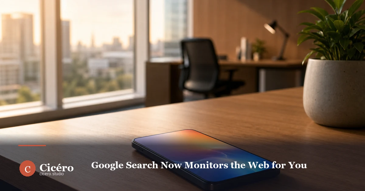 Google Search Now Monitors the Web for You: The SEO Shift
