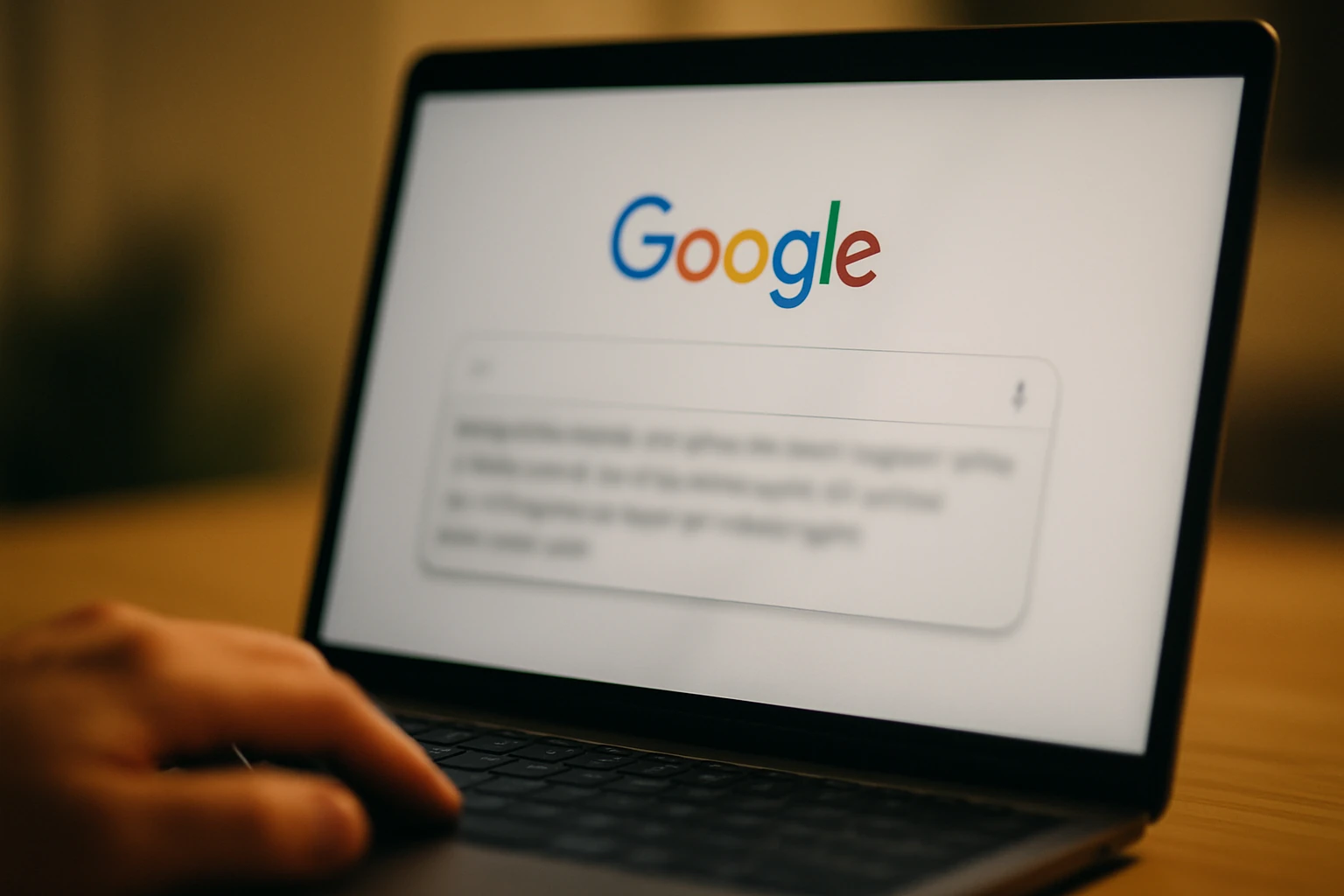 Google search interface showing AI Overviews driving longer, more natural user queries