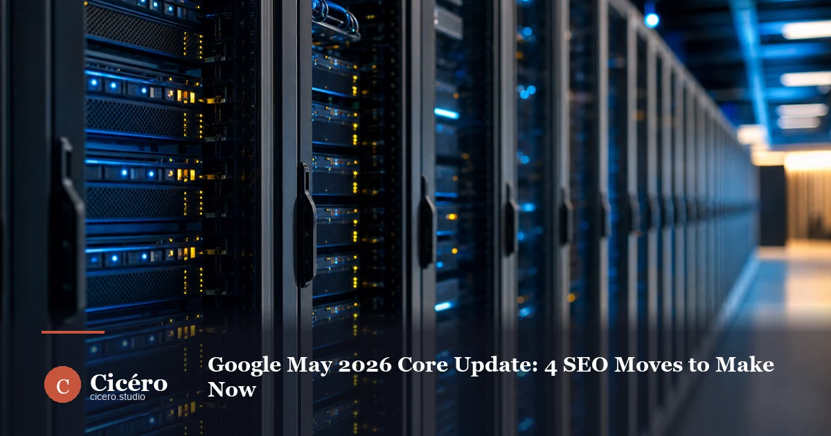 Google May 2026 Core Update: 4 SEO Moves to Make Now