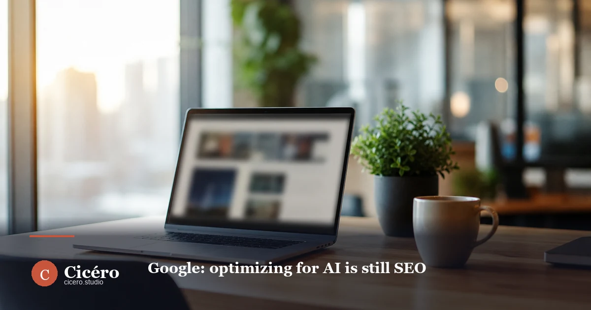 Google: optimizing for AI is 'still SEO'