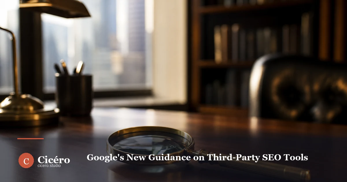 Google's New Guidance on Third-Party SEO Tools: What Scores Mean