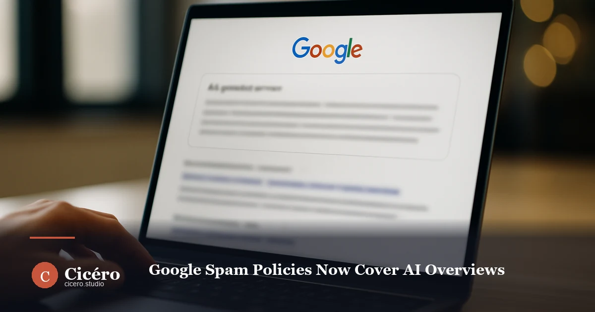 Google's Spam Policies Now Cover AI Overviews — What's Banned