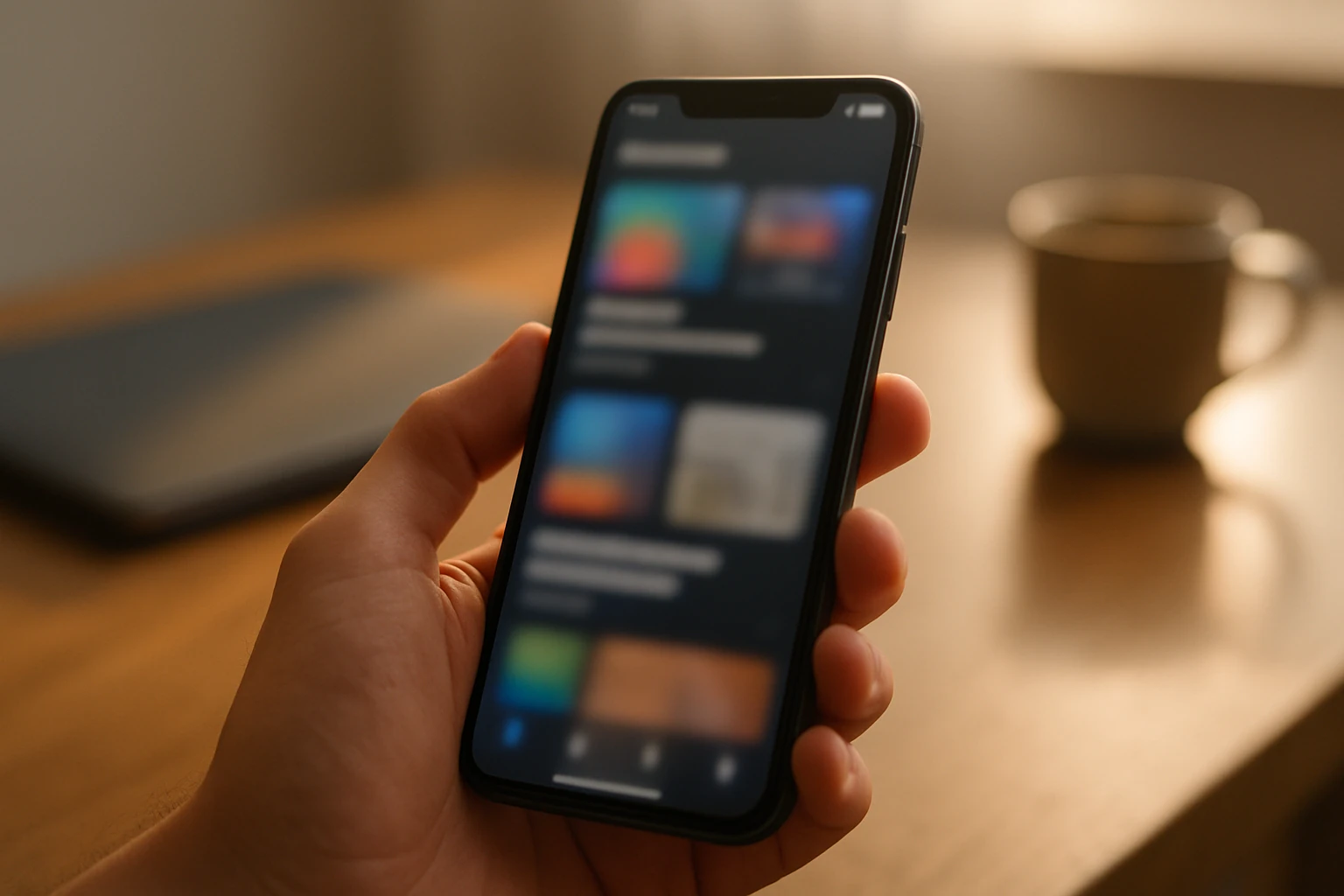 A Top Stories carousel of news articles displayed inside a Google AI Overview on mobile