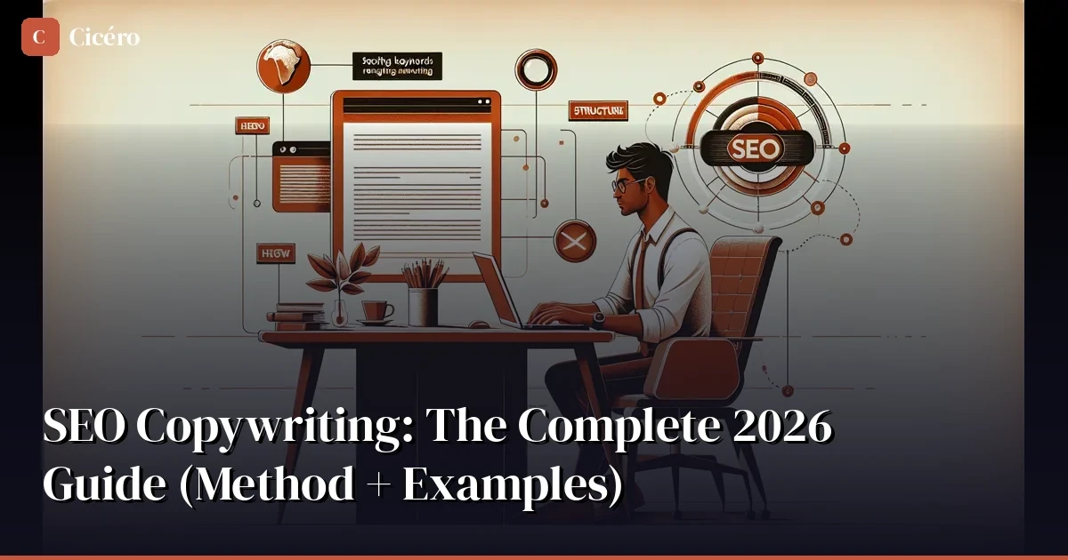 SEO Copywriting: The Complete 2026 Guide (Method + Examples)