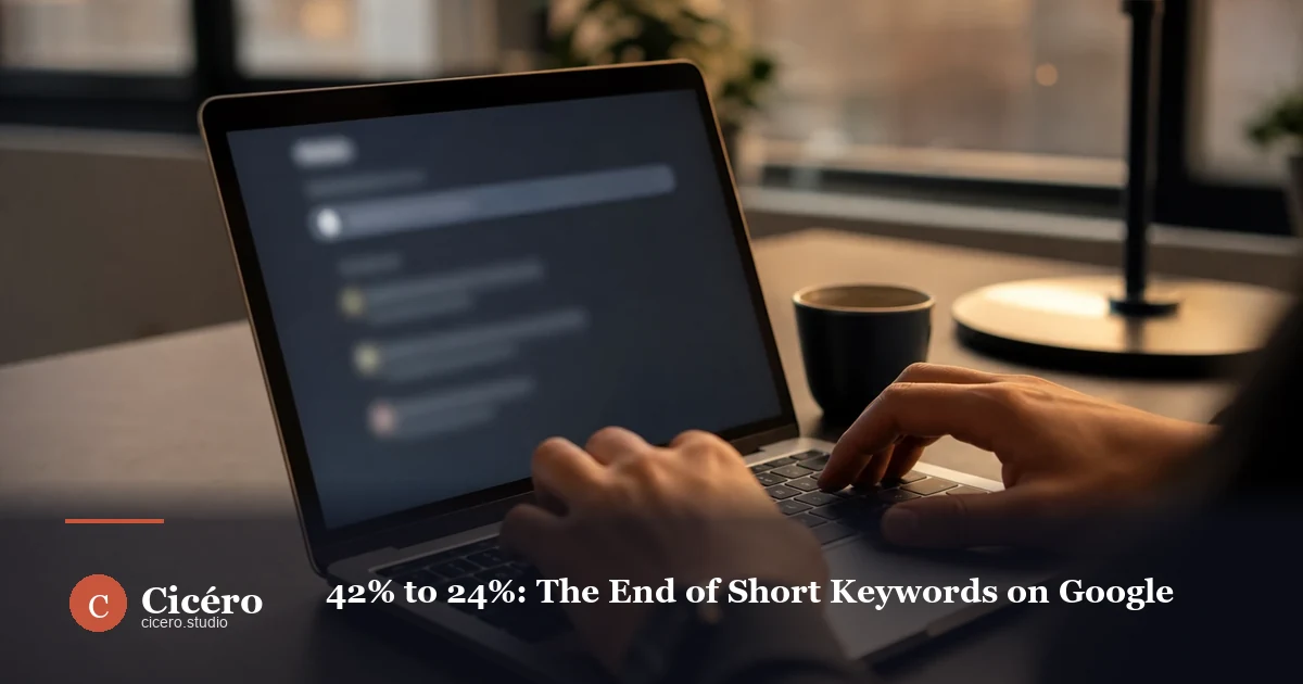 42% to 24%: The End of Short Keywords on Google