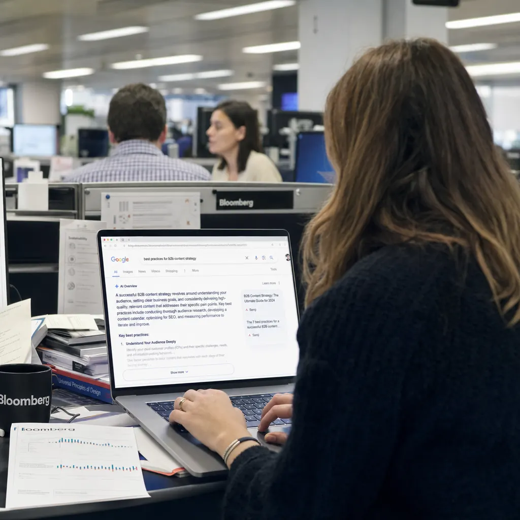 Signaux clés pour apparaître dans les Google AI Overviews en B2B — structure de contenu et balisage FAQPage