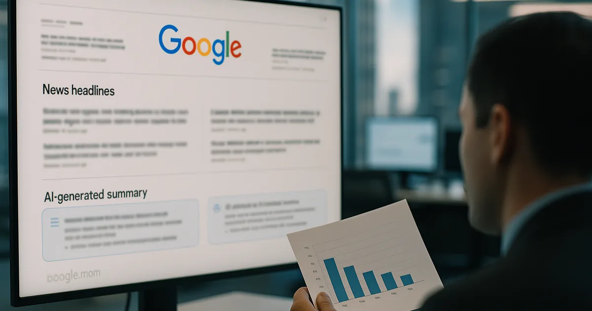Google AI Overviews : 5% sur les news — la chance à saisir