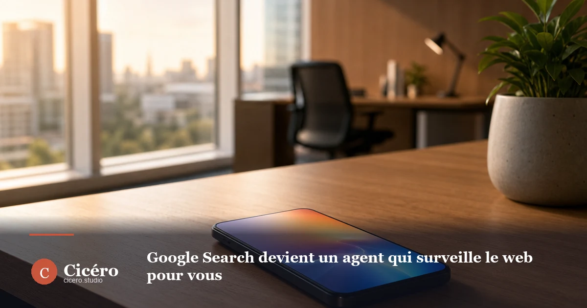 Google Search devient un agent qui surveille le web pour vous