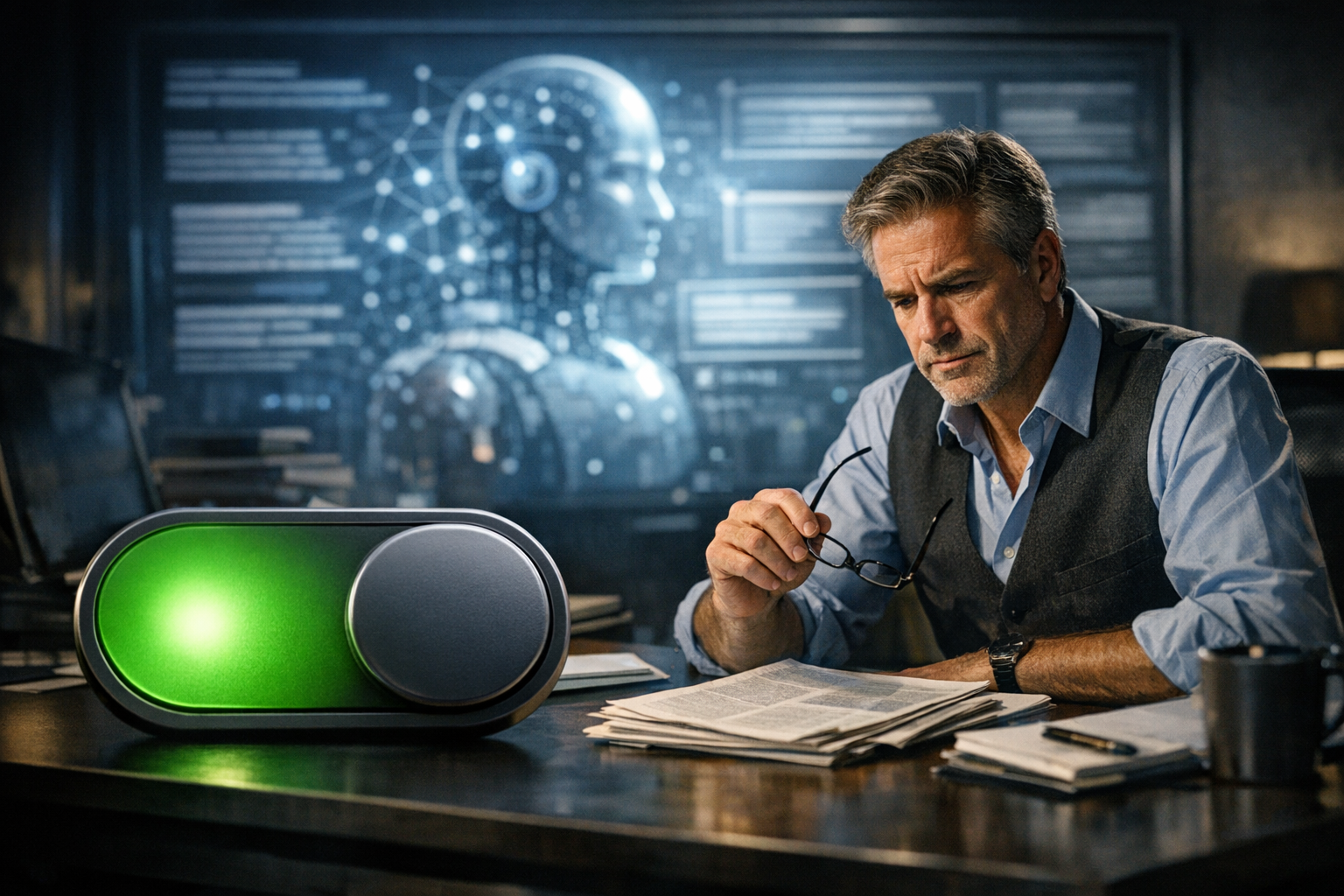 Éditeur face à interface IA Google — opt-out des AI Overviews