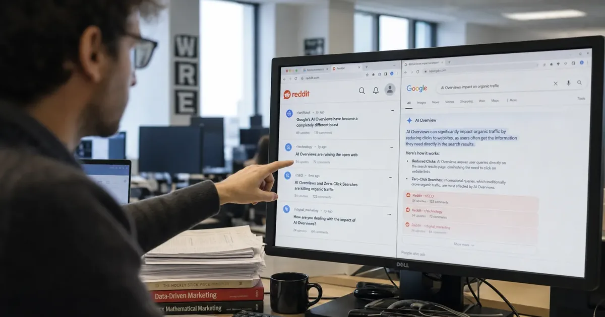 Google intègre Reddit dans ses réponses IA — 5 impacts SEO