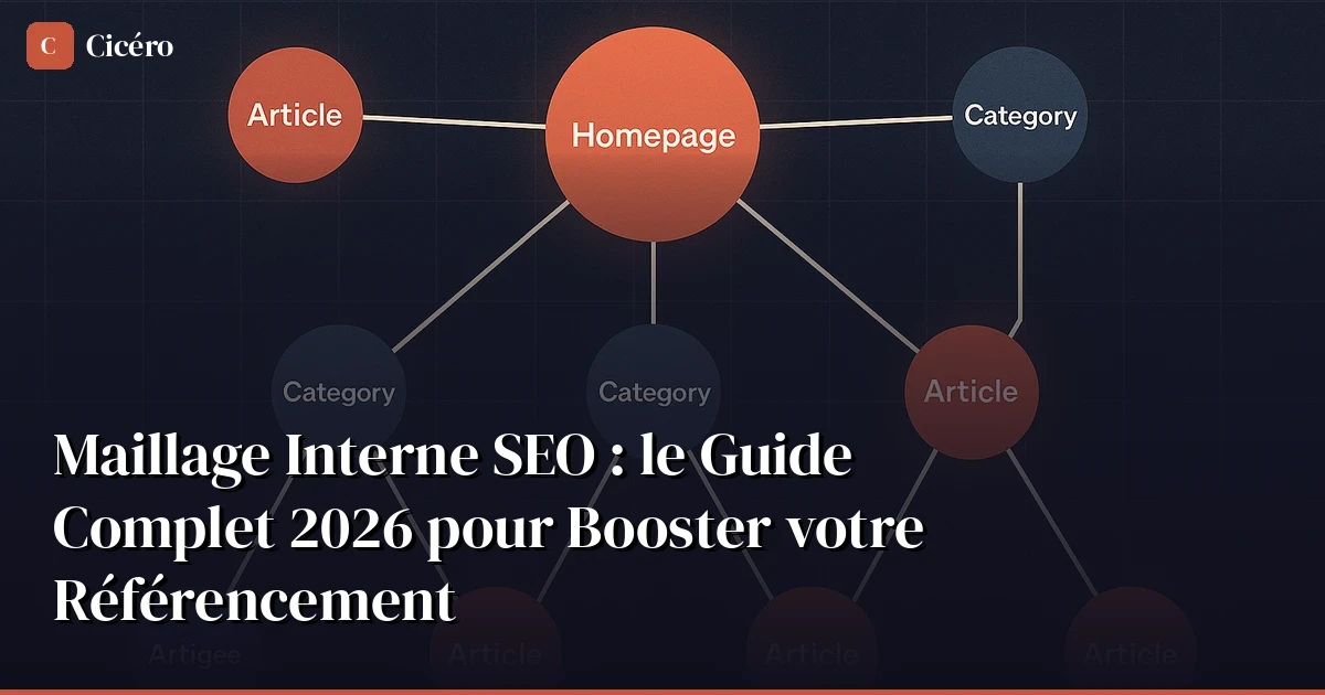 Maillage Interne SEO : le Guide Complet 2026 pour Booster votre Référencement