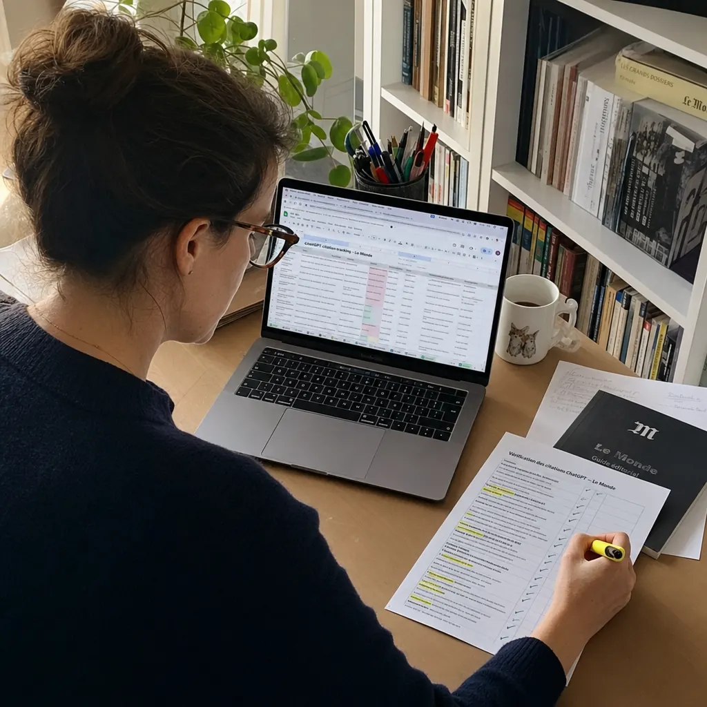 Illustration Référencement ChatGPT méthode - résultats et données