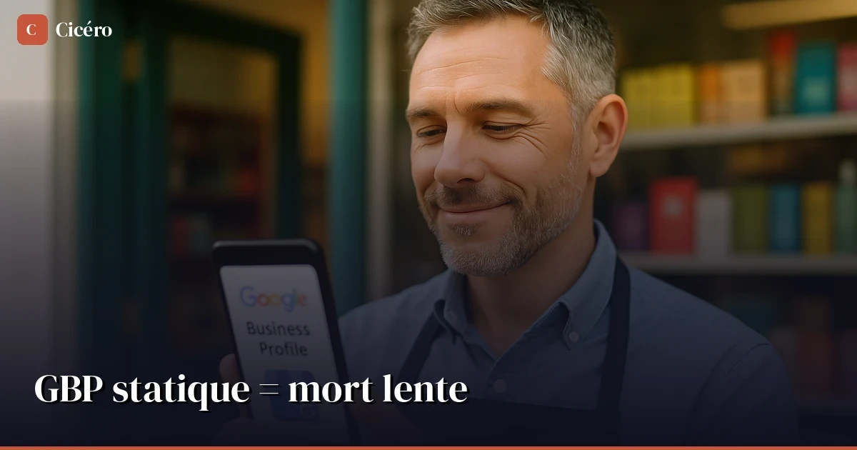 GBP statique = mort lente : le rapport Whitespark 2026 le confirme