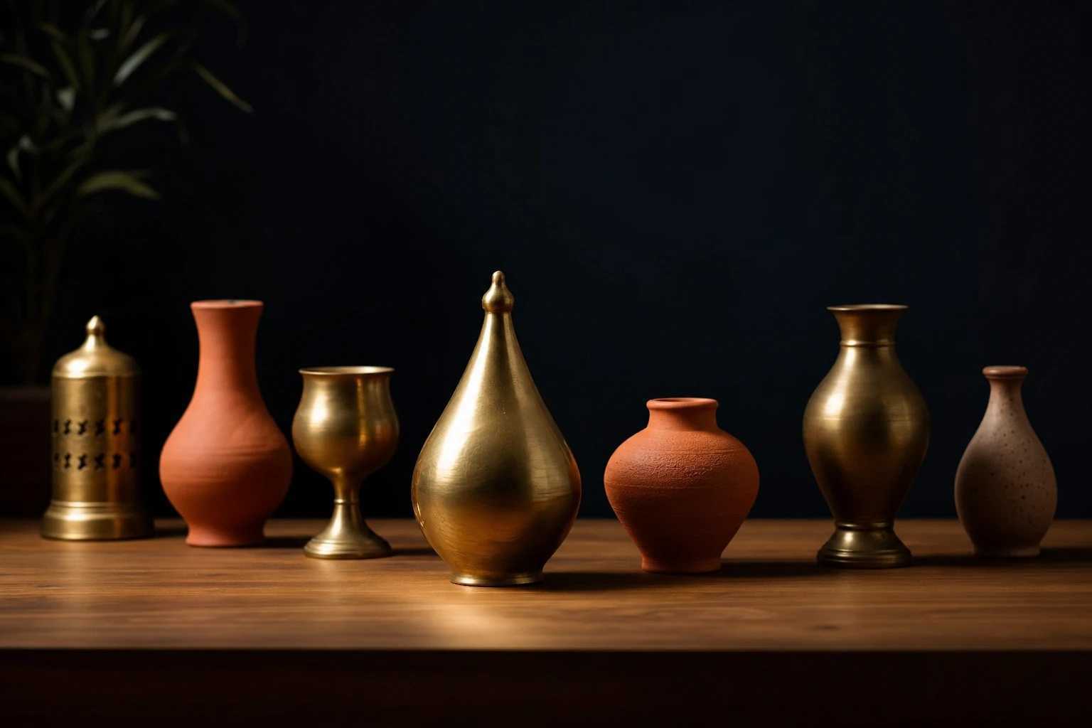 Several objects lined up with one set apart, illustrating the choice of the best AI SEO agency among several approaches