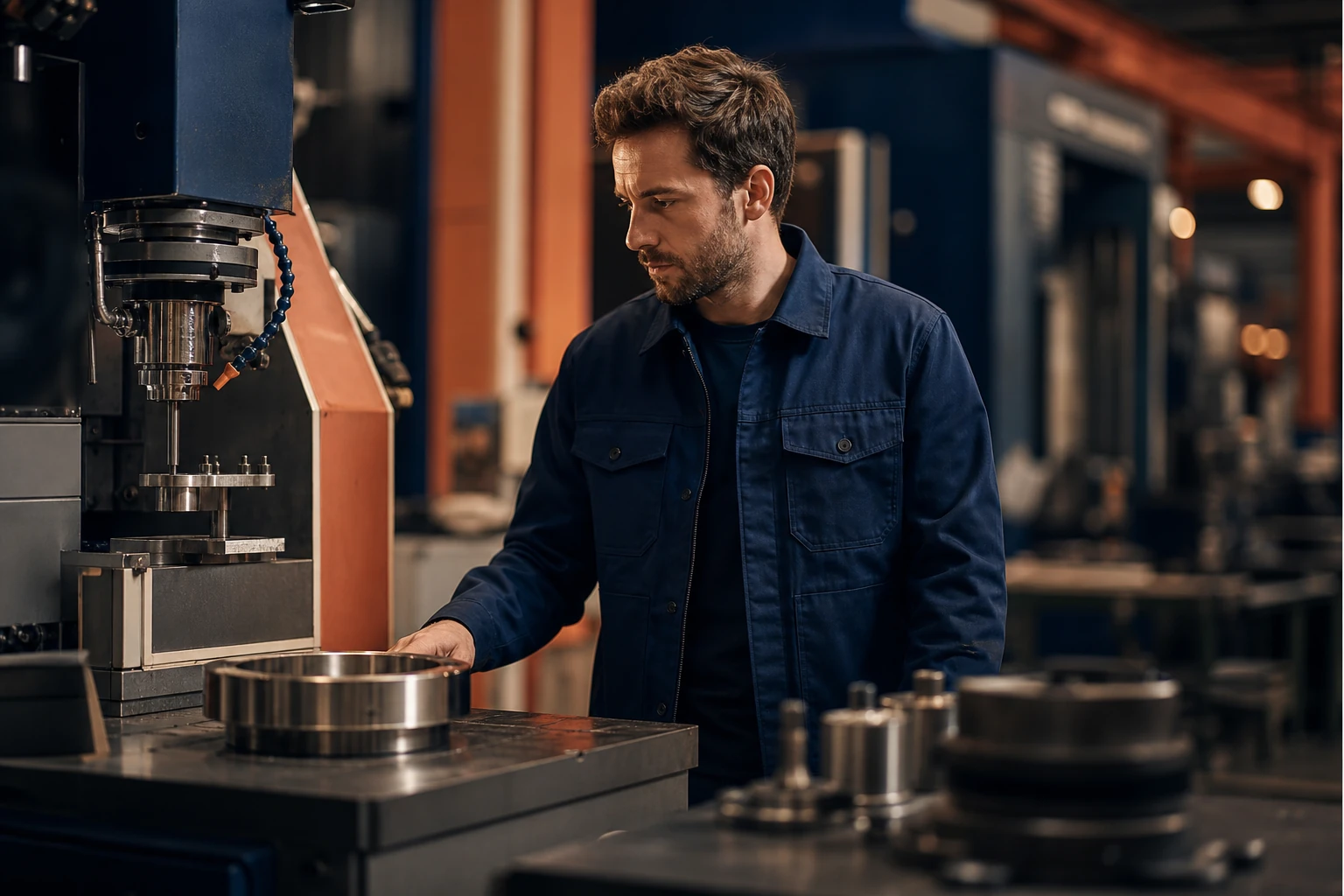 Représentation d'une production de contenu SEO technique à grande échelle pour un industriel, augmentée par l'intelligence artificielle