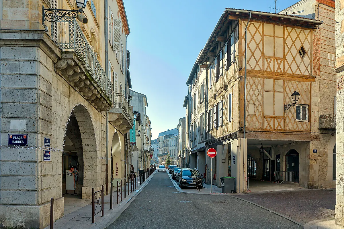 Vue de Agen, Lot-et-Garonne