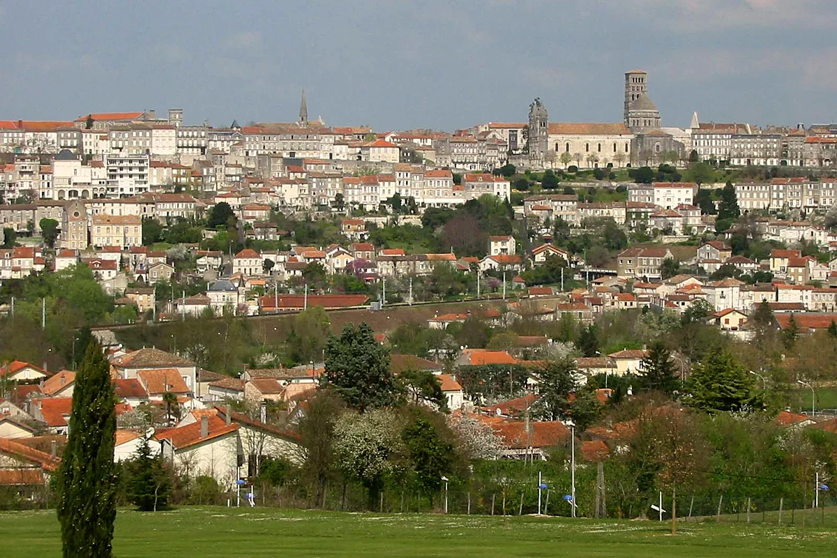 Vue de Angoulême, Charente