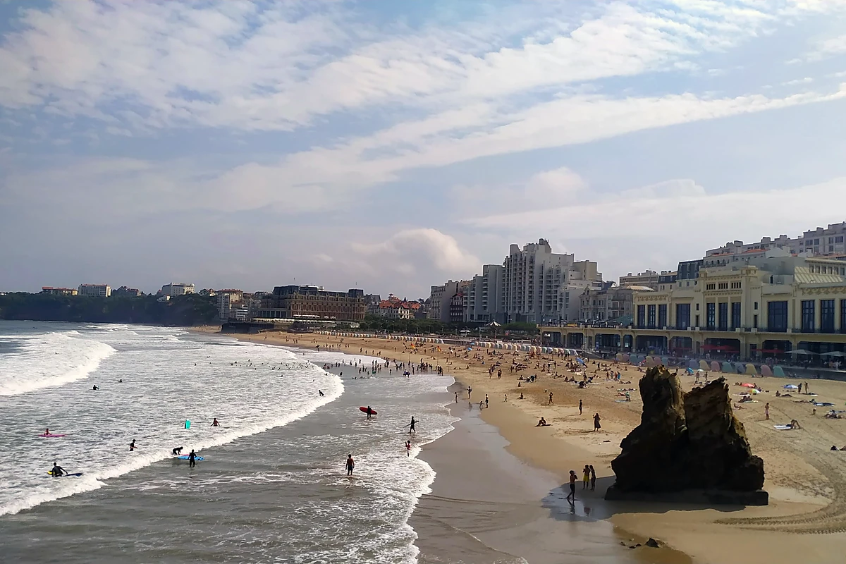 Vue de Biarritz, Pyrénées-Atlantiques