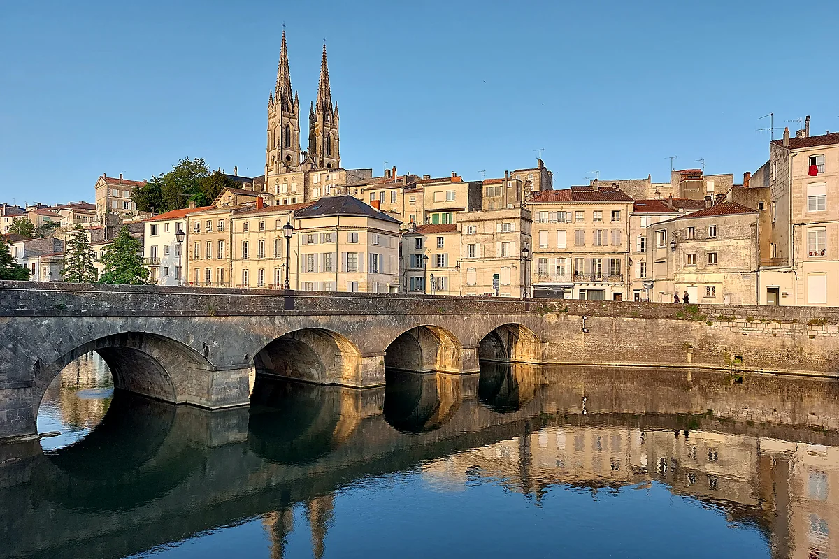 Vue de Niort, Deux-Sèvres